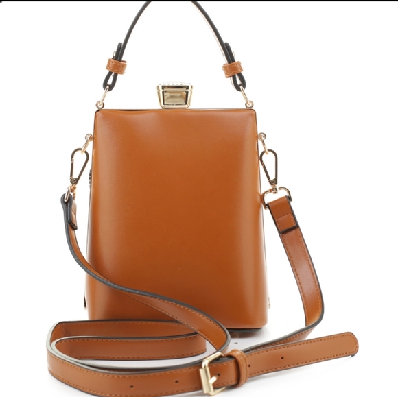 Brand new Fashion frame crossbody satchel bag - Picture 2 of 9